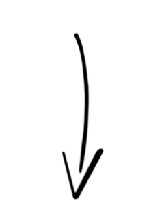 Arrow pointing down